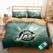 NBA Utah Jazz 1 Logo 3D Personalized Customized Bedding Sets Duvet Cover Bedroom Set Bedset Bedlinen V