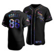 Men's  Chicago White Sox Luis Robert #88 Iridescent Logo Holographic Limited  Jersey Black , MLB Jersey
