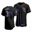 Men's  Chicago White Sox Aaron Bummer #39 Iridescent Logo Holographic Limited  Jersey Black , MLB Jersey