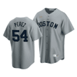 Men's  Boston Red Sox Martin Perez #54 Cooperstown Collection Gray Road Jersey , MLB Jersey