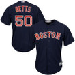 Men's Mookie Betts Boston Red Sox Majestic Cool Base Player Jersey - Navy , MLB Jersey