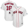 Men's Andrew Benintendi Boston Red Sox Majestic 2018 World Series Champions Team Logo Player Jersey - White , MLB Jersey