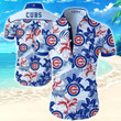 Chicago Cubs Hawaiian Shirt V5 Summer Button Up Shirt For Men Beach Wear Short Sleeve Hawaii Shirt