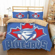 3D Customize Toronto Blue Jays Bedding Set Duvet Cover Set Bedroom Set Bedlinen , Comforter Set