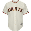 Men's Buster Posey San Francisco Giants Majestic Official Team Cool Base Player Jersey - Cream