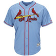 Men's Paul Goldschmidt St. Louis Cardinals Majestic Alternate Official Cool Base Player Jersey - Light Blue , MLB Jersey