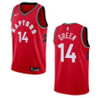 Men's  Toronto Raptors #14 Danny Green Icon Swingman Jersey - Red , Basketball Jersey