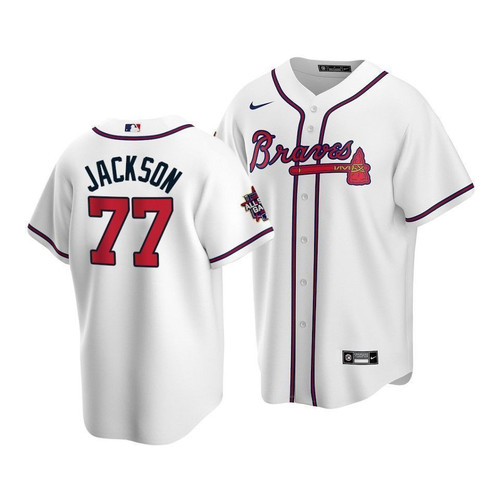 Men's Atlanta Braves Luke Jackson #77 2021 MLB All-Star Jersey