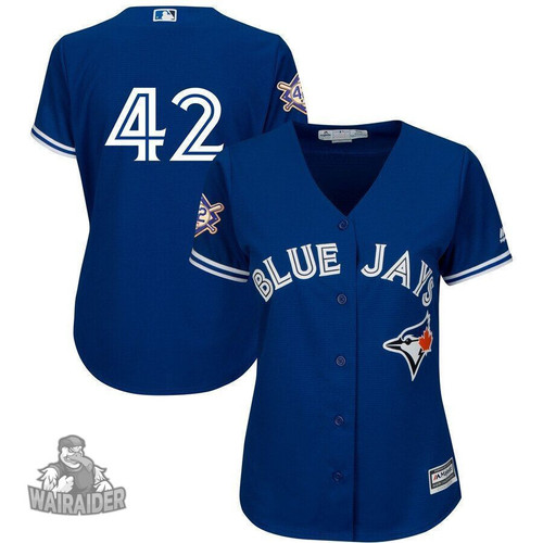 Women's  Toronto Blue Jays #42 Jackie Robinson Day Jersey, MLB Jersey