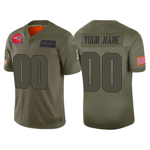 Youth's  New England Patriots  2019 Salute to Service Limited Jersey, Camo, NFL Jersey - Tap1in