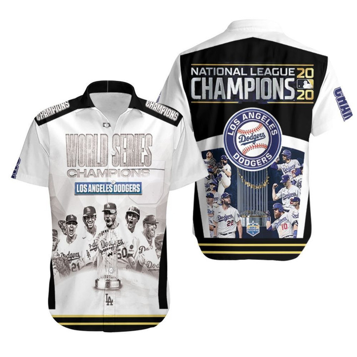 Los Angeles Dodgers World Series Champions Hawaiian Shirt