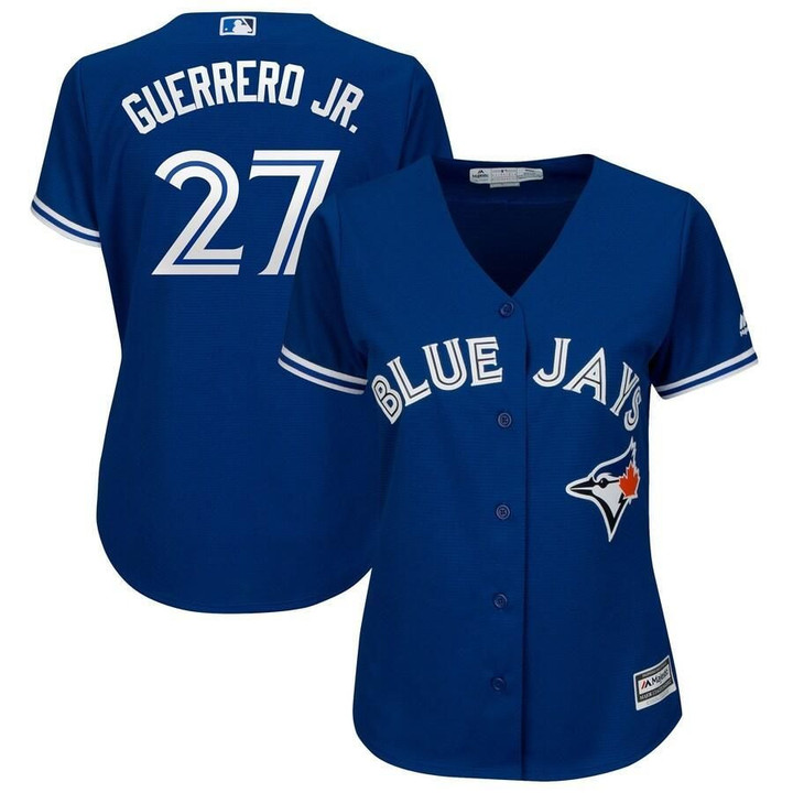 Women's Vladimir Guerrero Jr. Toronto Blue Jays Majestic  Cool Base Player Jersey - Royal , MLB Jersey