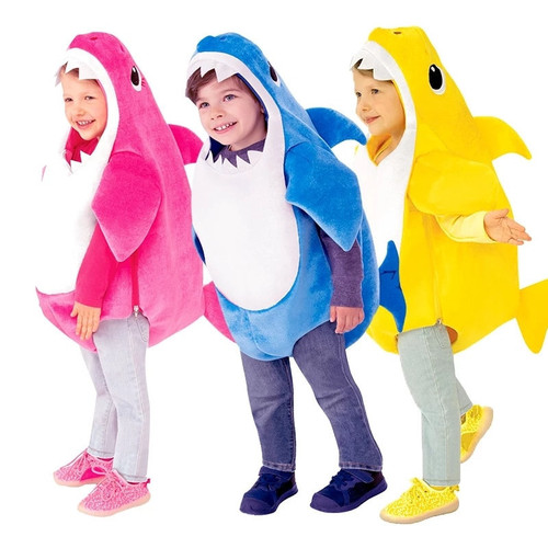 Toddler Shark Costume Cosplay Halloween For Kids 2022