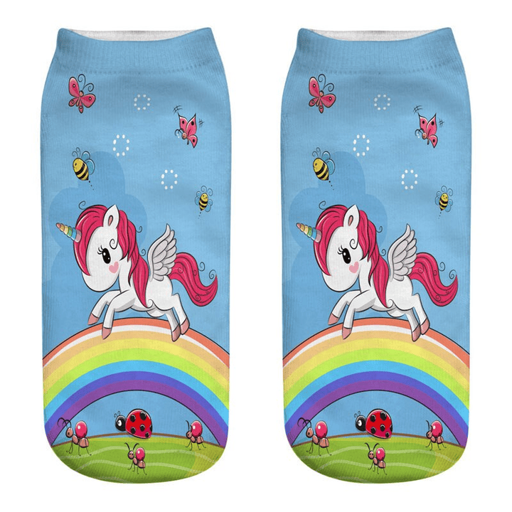 Unicorn Cotton Socks