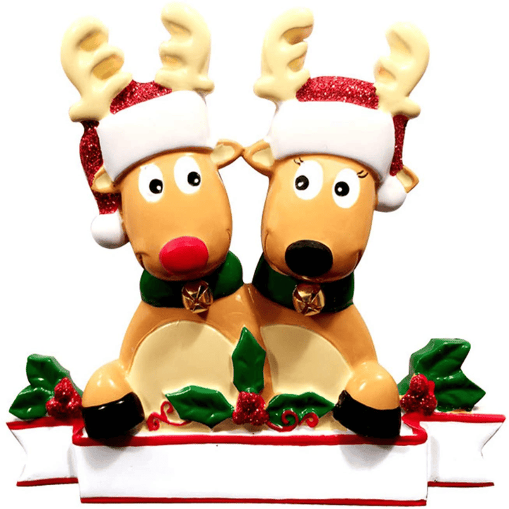 Christmas Reindeer Family Ornament