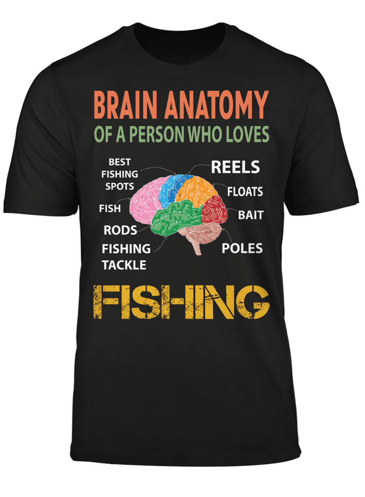 Brain Anatomy Of A Person Who Loves Fishing