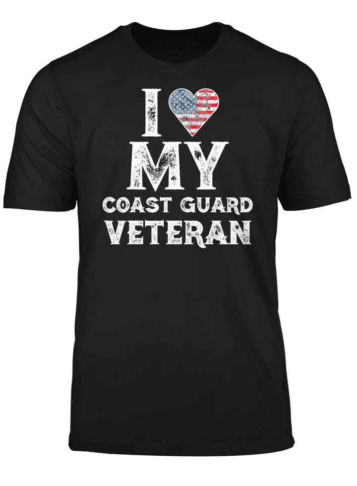 I Love Coast Guard Veteran