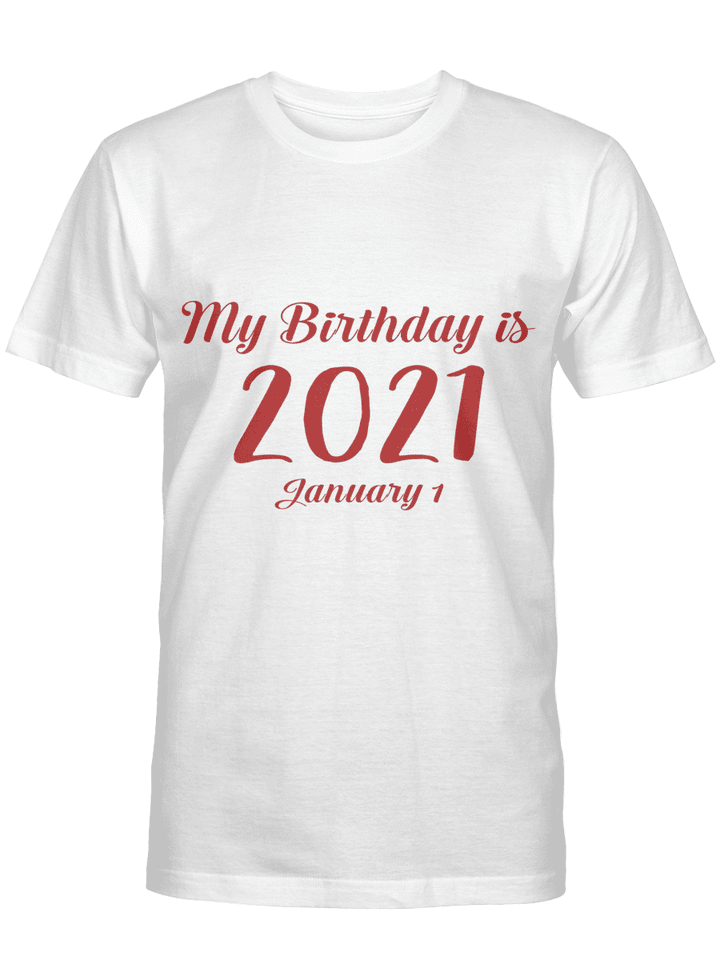 My birthday is 2021 January 1