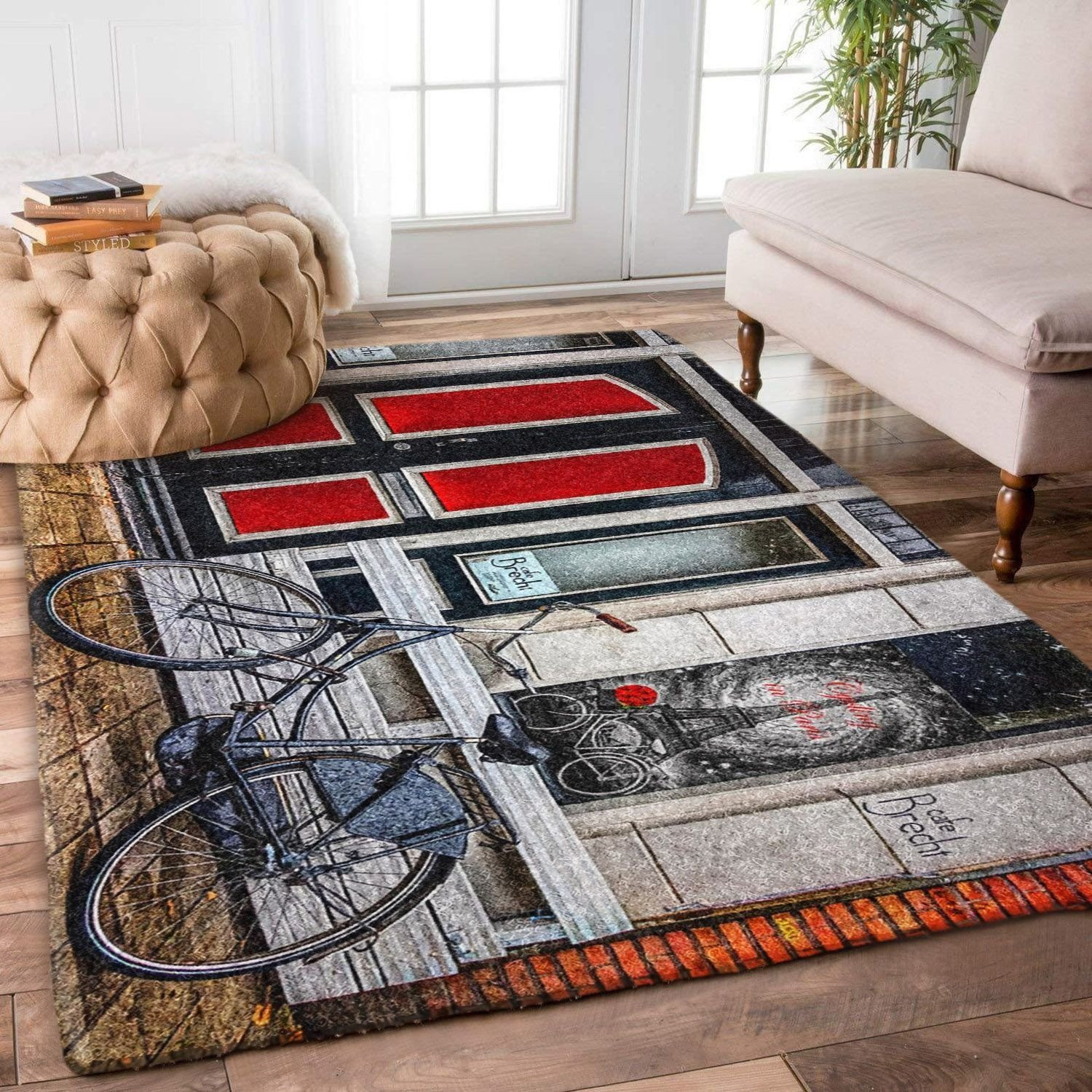 Mtb Rugs City Bike Downtown BT1010083R Rug - Wovenyou