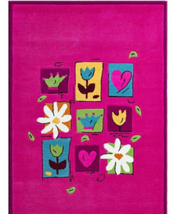Flowers On Pink CLT1412040A Rug