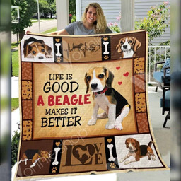 beagle-dog-awesome-quilt-blanket