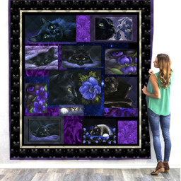 purple-and-black-cat-quilt-blanket
