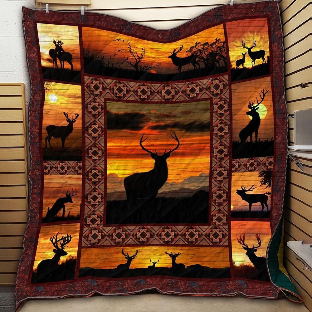 hunting-deer-nature-lovely-quilt