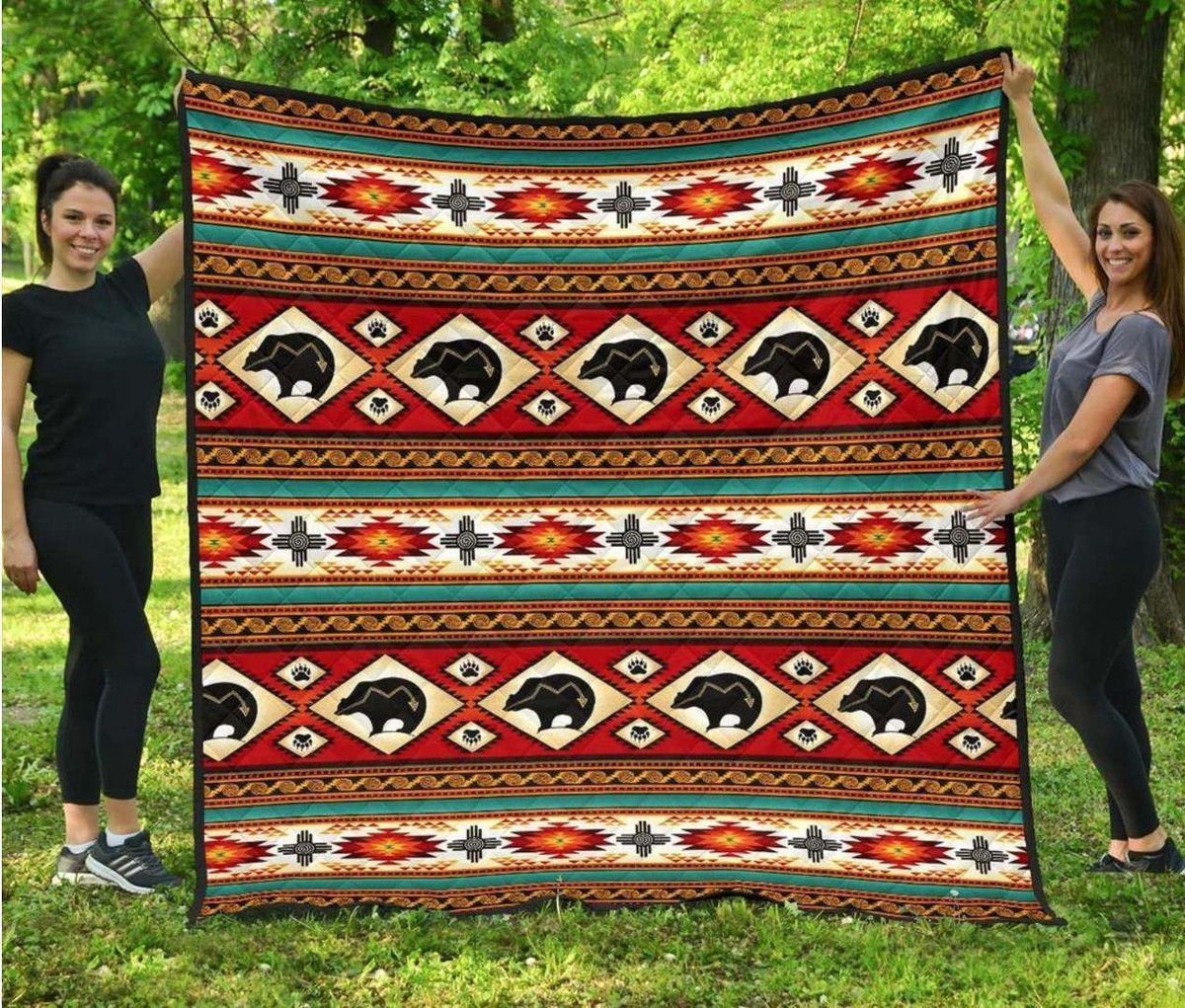running-bears-native-american-mp552-awesome-lki218-quilt