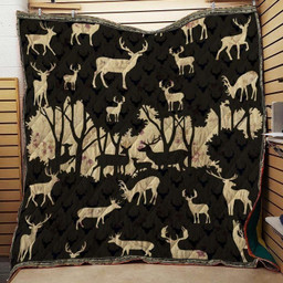 deer-nature-love-pattern-quilt