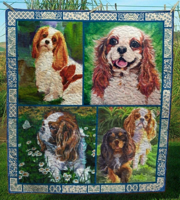 cavalier-king-charles-spaniel-beautiful-baby-quilt