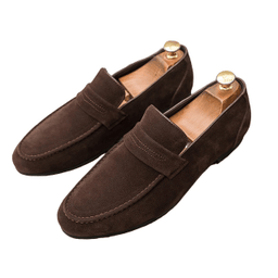 Brown Tassel Loafers