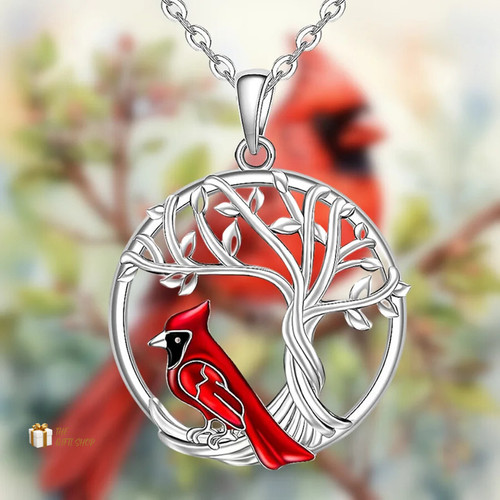 1pc Cardinal Bird Necklace 7