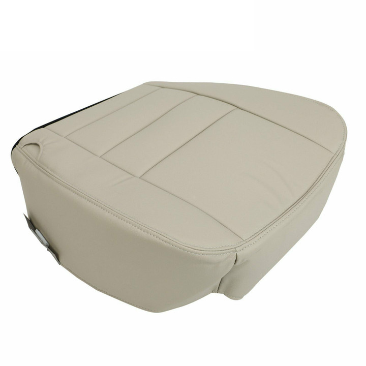 For 2002-2007 Ford F250 F350 Super Duty Driver Side Bottom Seat Cover Beige 
