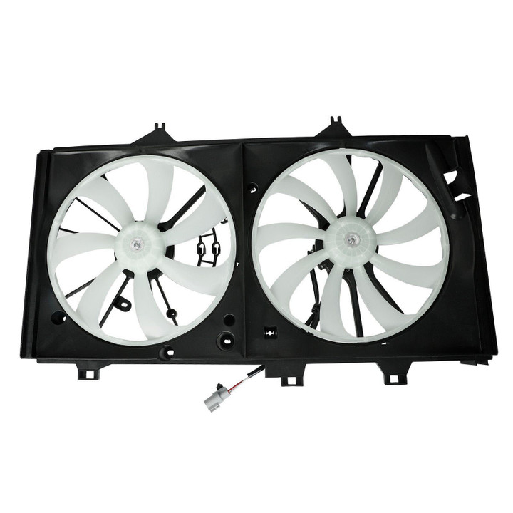 To3115169 Dual Condenser Cooling Radiator Fan For 2012-2017 Toyota Camry 2.5L L4 
