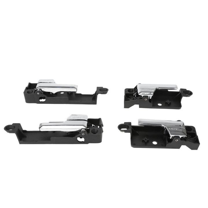 Fit 06-12 Fusion Mkz Front&Right Left&Right Inner Inside Door Handle Chrome 4Pcs 
