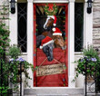 Love Horse Merry Chrismas Door Cover JSD27