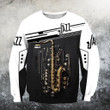 Saxophon music 3d hoodie full for men and women  MUS41