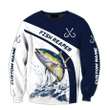 Personalized Tuna Fishing Design 3D Print Shirts