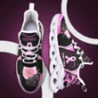 In October We Wear Pink Breast Cancer Awareness Custome Sneaker
