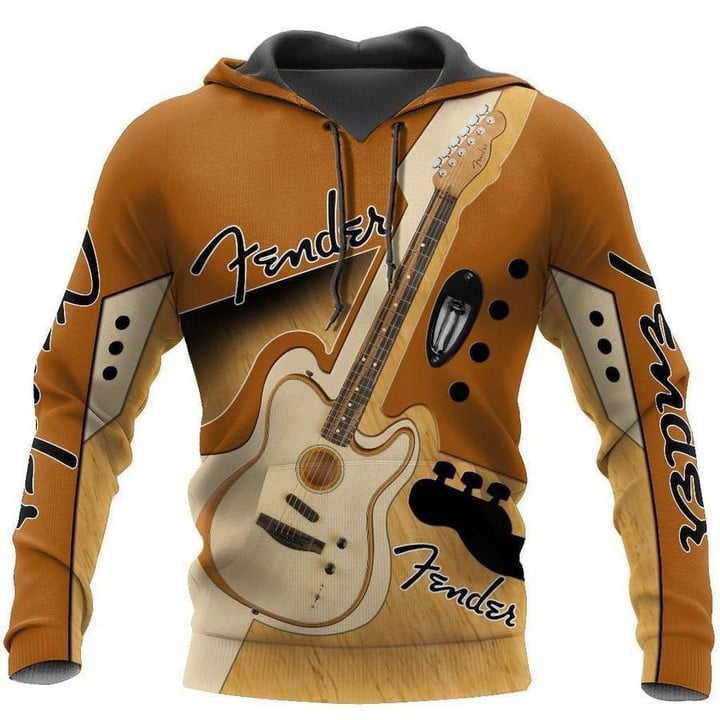 Fender Guitar 3D All Over Printed Shirts GT05