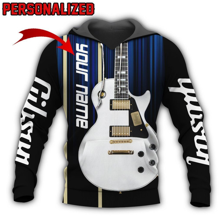 Personalized Name Electric Guitar 3D All Over Printed Clothes GG01
