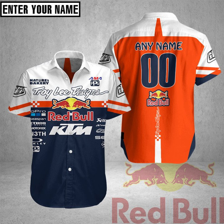 Racing Hawaiian Short Sleeve Shirt KTM16