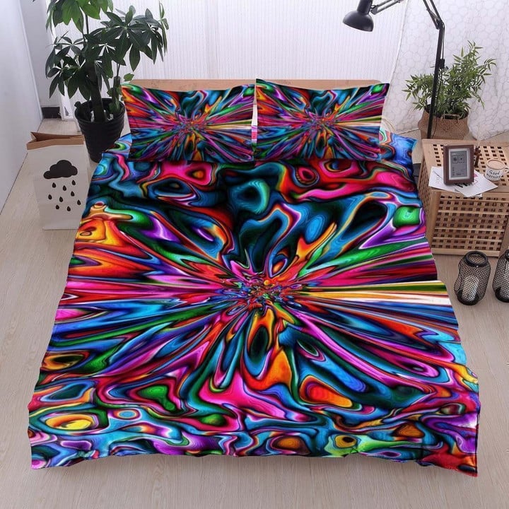 Colorful Hippie Lover Bedding Set PS1