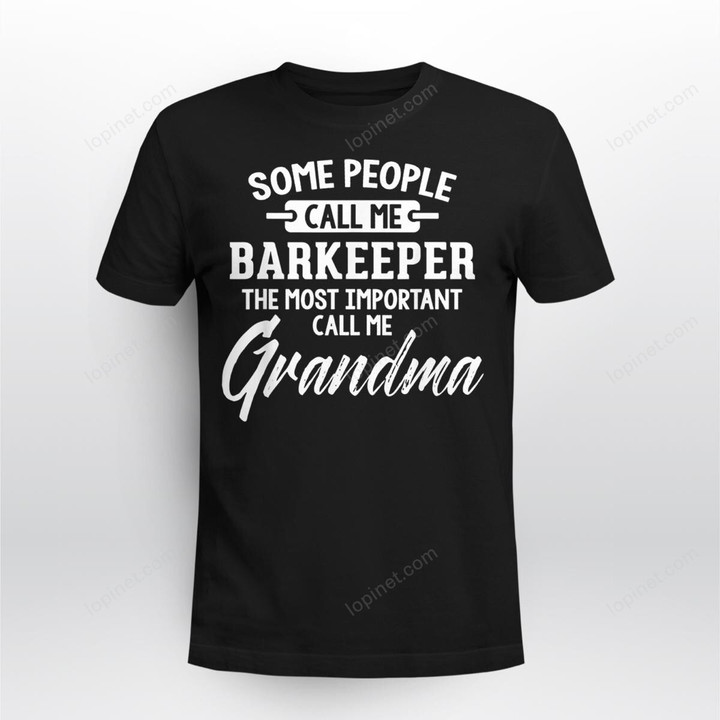 Mothers Day Shirt for a Barkeeper Grandma