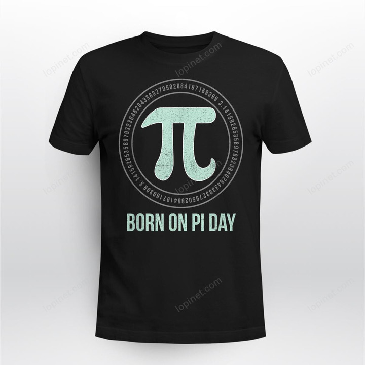 Born On Pi Day Pi number 3.14 Pie Math Equations Birthday