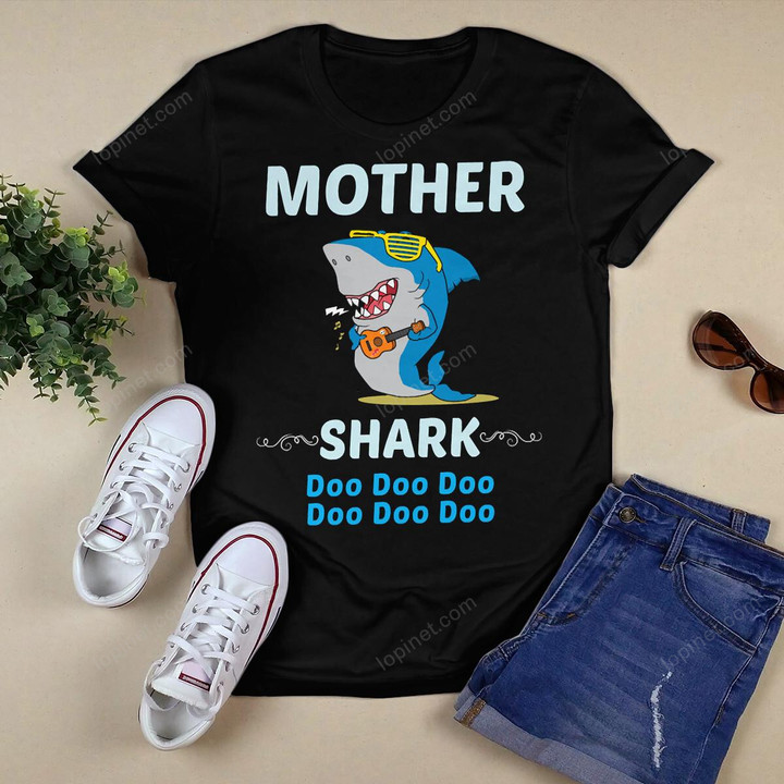 Family Shark 2 MOTHER T-Shirt
