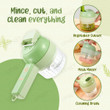 4 In 1 Handheld Electric Vegetable Cutter Set 5