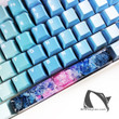 Spacebar Artisan Keycaps, Pink blue color keycap, sale off Custom Color Keycap, spacebar custom, black keycap, white keycap