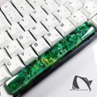 Spacebar Artisan Keycaps, green color keycap, sale off Custom Color Keycap, spacebar custom, black keycap, white keycap