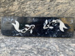 Koi fish resin wrist rest Handmade, black white ,Keyboard Wrist Rest-Artisan Keycap- gifts for him- Unique Gift for him/her